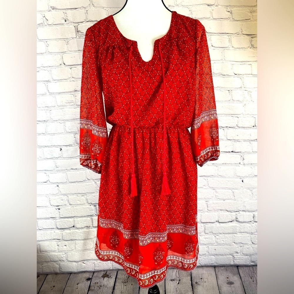 Lily Star Dress Boho Small